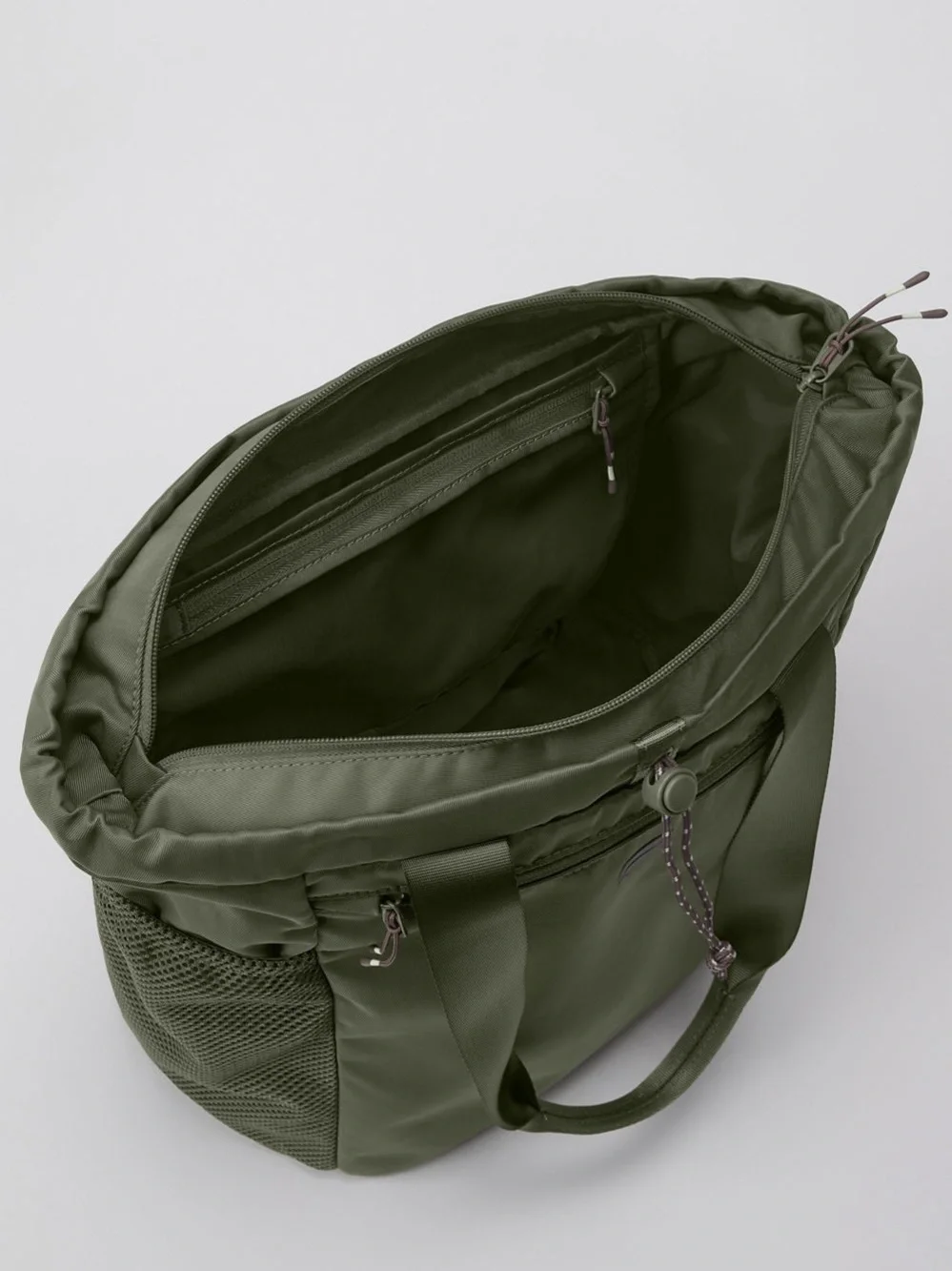 Fabletics Men's Olive Green Utility Backpack Tote Convertible